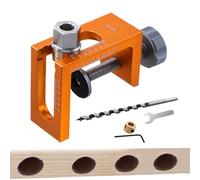 Gabarit Pour Charnières Invisibles | Gabarit de Perçage et Guide de Montage 10mm Pour Charnières | Outil de Positionnement à Ressort Pour Travail du Bois Armoires Meubles Cuisine