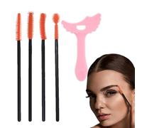 Gabarit Pour Eye-Liner,Accessoire d'Aide au Maquillage en Silicone,Guide pour l'Application de l'Eyeliner - pour la Routine Matinale et Quotidienne, le Voyage, les Soirées, les Femmes