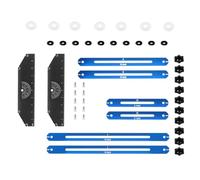 Gabarit pour Marches - Guide de Pose en d'Aluminium pour Escalier | Jauge de Mesure Ajustable pour Traceur de Marche pour Échelles Droites et Appartements Duplex