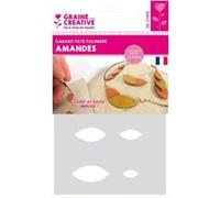 Gabarit pour pâte polymère A5 - Amande - Graine créative G
