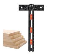 Gabarit pour poignée armoire | Guide de perçage en T - Outil de repérage de perçage du bois | Pour menuisier, rénoveur, entrepreneur, charpentier, bricoleur, cuisine, salle de bain, placard, maison,