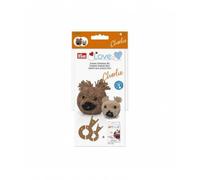 Gabarit Pour Pompon Charlie L'ours - Prym Marron