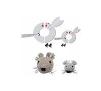 Gabarit pour pompon souris Freddy - Prym(...) - Gris Gris G