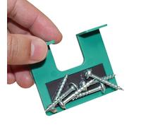 Gabarit Pour Pose De Charnières De Porte,Gabarit Pour L'Installation Des Panneaux De Porte - Outil Précis Pour L'Installation Des Loquets,Pour Maison Cuisine Salle De Bain Armoire Tiroir Menuiserie Ou