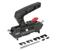 Trend Gabarit pour Rainures d’Égouttage, Gabarit de Fraisage de Précision pour Plans de Travail d’Éviers Belfast et Sous-Plan, Pente de 0,5°, 8 Rainures Espacées de 50mm, DG/JIG/A