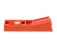 Gabarit Précis de Perçage, Trous Droits Outil de Poche | Côté des Planches en Bois, Positionnement Rapide et Précis, Plastique Métal, Orange