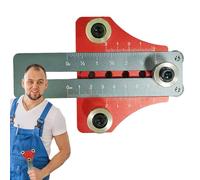 Gabarit Scie Circulaire Coupe Fine - Outils De Menuiserie Ajustables Pour Bois Mince,Gabarit De Coupe Longitudinale Pour Bandes Étroites,Pour Défonceuse, Scie À Ruban, Atelier, Armoire, Meuble,