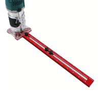 Gabarits de coupe pour défonceuse, support de fraisage 4 en 1 - Plaques d'insertion de table de défonceuse, gabarits de quincaillerie d'armoire, gabarits de haute qualité conçus pour les