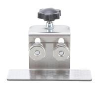 Gabarits de montage de porte d'armoire domestique en acier inoxydable pour porte cachée et à fond plat, outil de travail du bois, pince en acier inoxydable