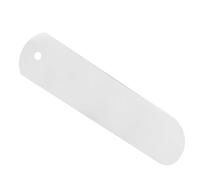 Gabarits de Presse à Chaud pour Chaussettes Droites en Aluminium | Usage Sublimation et Transfert, Trou Rond Pratique, pour Chaussettes, Finition Argenté
