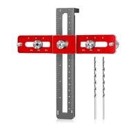 Gabarits de quincaillerie pour armoires - Outil précis pour boutons et poignées d'armoires - Gabarits de cheville réglables