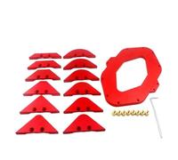 Gabarits de Routeur à Gabarit de Rayon Gabarit arrondi for machine à rogner, gabarit d'angle for table de toupie, rayon, chanfrein, profil, biseauté, kit d'outils for le travail du bois