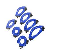 Gabarits de Routeur à Gabarit de Rayon Gabarit de fraisage d'angle table, gabarit rayon, rapide, outil positionnement, 7 pièces