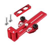 Gabarits de travail du bois guidés à double roulement pour scie à ruban raboteuses avec systèmes de clôture à verrouillage rapide, guide de gabarit de porte d'armoire de travail du bois