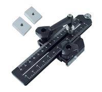 Gabarits réglables à bandes fines en aluminium pour le travail du bois - Guide de précision pour couper les scies à table à ruban - Routeurs en aluminium - Gabarit de table