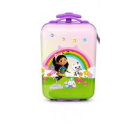 Gabb-y Dollhouse Valise de voyage rigide pour filles, valise à main résistante et légère en ABS avec poignée télescopique réglable et 2 roues 23 L, 42 x 19,5 x 29 cm, multicolore