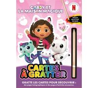 Gabby Cartes à gratter - Dreamworks - Piccolia - broché - Jeux livres objets