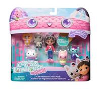 Gabby Dollhouse - Coffret 6 figurines + 5 accessoires - Petits chatons - dès 3 ans - Gabby et la Maison Magique