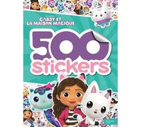 Gabby et la maison magique - 500 stickers - Universal Studios - Hachette Jeunesse - broché - Document jeunesse
