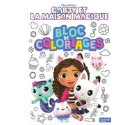 Gabby et la maison magique - Bloc de coloriages: Bloc de coloriages