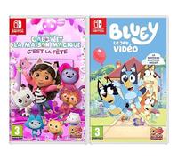 Gabby et la maison magique: C'est la fete - Switch + Bluey: Le Jeu Video - Switch