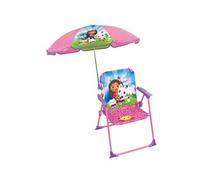 GABBY ET LA MAISON MAGIQUE - Chaise pliante avec parasol ø65 cm pour enfant