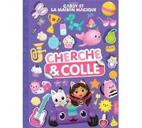 Gabby et la maison magique - Cherche et colle - Universal Studios - Hachette Jeunesse - broché - Document jeunesse