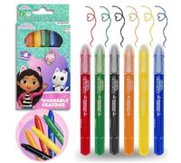 Gabby et la maison magique crayons de couleur lavables crayons de couleur scolaires 6 couleurs
