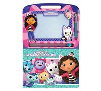 Gabby et la maison magique - écrire et dessiner - tableau + crayon magnetiques - Collectif - Phidal Publishing - Jeux livres objets