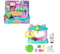 Gabby et la Maison Magique - Gabby Dollhouse - Balcon Observatoire Pandy Pattes - 1 Figurine Et 6 Accessoires - Dessin Animé Jouet Maison De Poupée - Jouet Enfant 3 Ans Et +