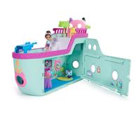 Gabby's Dollhouse Gabby et la Maison Magique - Gabby Dollhouse - Bateau De Croisière - 2 Figurines Et 16 Accessoires - Effets Lumineux - Dessin Animé Jouet Maison De Poupée - Jouet Enfant 3 Ans Et +