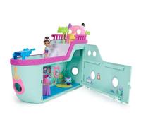 Gabby's Dollhouse Gabby et la Maison Magique - Gabby Dollhouse - Bateau De Croisière - 2 Figurines Et 16 Accessoires - Effets Lumineux - Dessin Animé Jouet Maison De Poupée - Jouet Enfant 3 Ans Et +