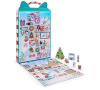 Calendrier de l'avent Gabby et la Maison Magique - SPIN MASTER - 24 surprises dont 4 figurines de chats - Blanc