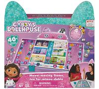 Gabby et la Maison Magique - Gabby Dollhouse - Jeu de Société for-Miaou-Dable - Jeu de Société pour Décorer La Maison Magique - Serre-Têtes Et Charmes - Jouet Enfant 4 Ans et +