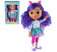 Gabby et la Maison Magique - Gabby Dollhouse - POUPÉE À FONCTIONS GABBY 30 CM - Avec Accessoire Oreilles De Chat - Sons & Lumières - Dessin Animé Gabby Et La Maison Magique - Jouet Enfant 3 Ans et +