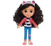 Gabby et la Maison Magique - Gabby Dollhouse - Poupée Articulée 20 Cm Avec Accessoire Oreilles De Chat - Dessin Animé Jouet Maison De Poupée - Jouet Enfant 3 Ans Et +