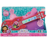 Gabby et la Maison Magique - Gabby Dollhouse - Ukulélé Interactif - Guitare Enfant - Chansons Effets Sonores - Dessin Animé Jouet Maison De Poupée - Jouet Enfant 3 Ans Et +