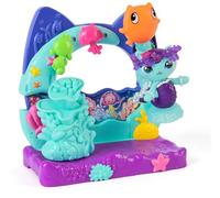 Gabby et la Maison Magique Le Film - Gabby Dollhouse - Balcon Aquarium Magique De Marine - 1 Figurine Et 5 Accessoires - Dessin Animé Jouet Maison De Poupée - Jouet Enfant 3 Ans Et +