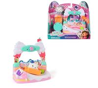 Gabby et la Maison Magique Le Film - Gabby Dollhouse - Balcon Délices Glacés De P'tiChou - 1 Figurine Et 5 Accessoires - Dessin Animé Jouet Maison De Poupée - Jouet Enfant 3 Ans Et +