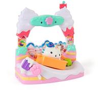 Gabby et la Maison Magique Le Film - Gabby Dollhouse - Balcon Délices Glacés De P'tiChou - 1 Figurine Et 5 Accessoires - Dessin Animé Jouet Maison De Poupée - Jouet Enfant 3 Ans Et +
