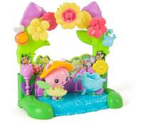 Gabby et la Maison Magique Le Film - Gabby Dollhouse - Balcon Jardin Enchanté De Fée Minette - 1 Figurine Et 5 Accessoires - Dessin Animé Jouet Maison De Poupée - Jouet Enfant 3 Ans Et +
