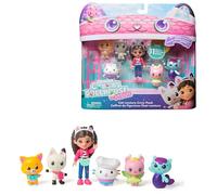 Spin Master Gabby et la Maison Magique Le Film - Gabby Dollhouse - Coffret Cadeau 6 Figurines Et 5 Accessoires - Petits Chatons - Dessin Animé Jouet Maison De Poupée - Jouet Enfant 3 Ans Et +