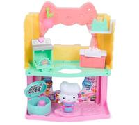 Gabby et la Maison Magique Le Film - Gabby Dollhouse - Cuisine avec P'tiChou - Double Espace De Jeu - 1 Figurine Et 7 Accessoires - Dessin Animé Pièce pour Maison De Poupée - Jouet Enfant 3 Ans Et +