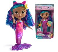 Gabby et la Maison Magique Le Film - Gabby Dollhouse - Poupée Sirène À Fonctions 35 Cm - 1 Figurine Et 2 Accessoires - Sons & Lumières - Dessin Animé Jouet Maison De Poupée - Jouet Enfant 3 Ans Et +