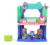 Gabby et la Maison Magique Le Film - Gabby Dollhouse - Salle De Bain Marine - Double Espace De Jeu - 1 Figurine Et 7 Accessoires - Dessin Animé Pièce pour Maison De Poupée - Jouet Enfant 3 Ans Et +