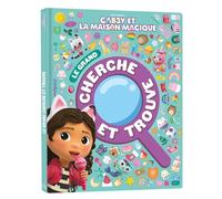 Gabby et la maison magique - Le grand cherche et trouve: Grand livre cartonné