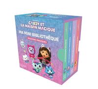 Gabby et la maison magique - Ma mini bibliothèque - Missions magiques Mini bibliothèque 4 livres tout-carton - Universal Studios - Hachette Jeunesse - Coffret - Album jeunesse