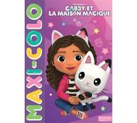 Gabby et la maison magique - Maxi colo: Maxi-colo - Livre de coloriage