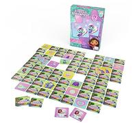 Gabby et la Maison Magique - Memo 72 Cartes Gabby Chat - Jeu De Société - Jeu De Mémoire Concentration 72 Cartes pour Collecter 36 Paires - Jouet Enfant 4 Ans Et +