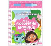 Gabby et la maison magique - Mon coloriage magique: Livre de coloriage à l'eau et feutre à réservoir